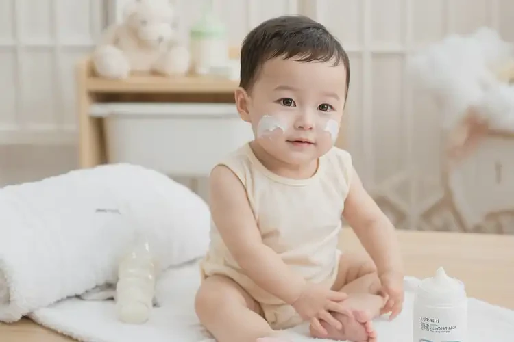 寶寶臉上偶爾長(zhǎng)濕疹不管它會(huì)自己好嗎(圖3)