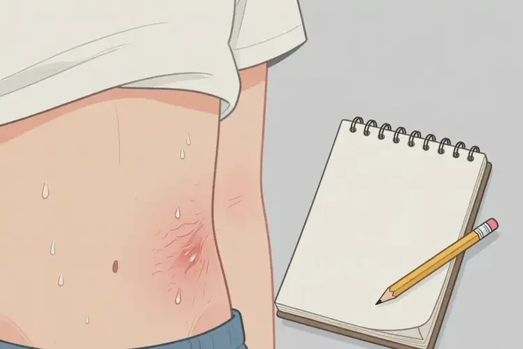 青少年肚子容易起濕疹可以徹底自愈嗎(圖1)