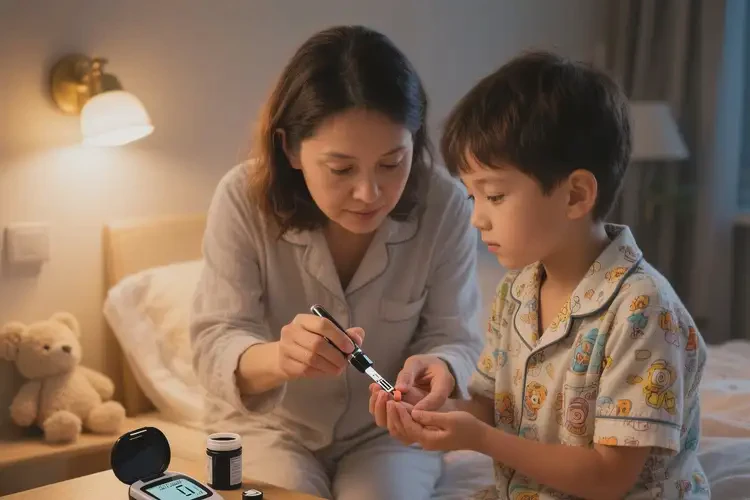 小孩晚上血糖3點0是怎么回事(圖1)