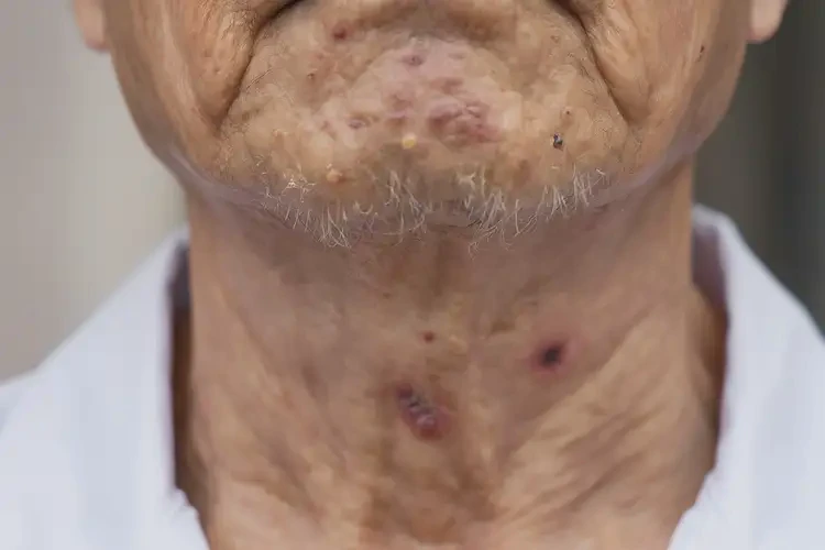 老年人脖子上經(jīng)常起濕疹不管它會自己痊愈嗎(圖4)