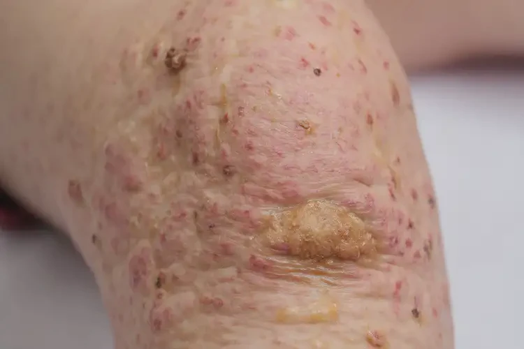 小兒小腿上起濕疹能靠自己自愈嗎(圖2)