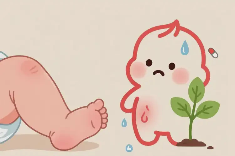 新生兒小腿經(jīng)常起濕疹可以徹底自愈嗎(圖2)