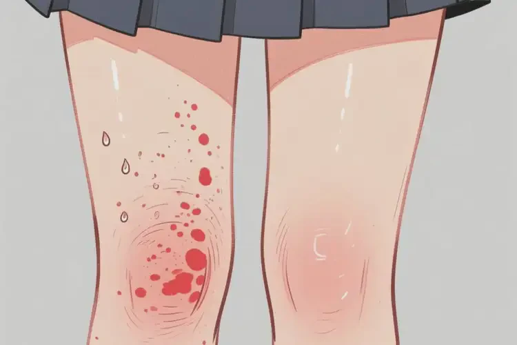 大學生大腿出濕疹能不能徹底自愈(圖2)