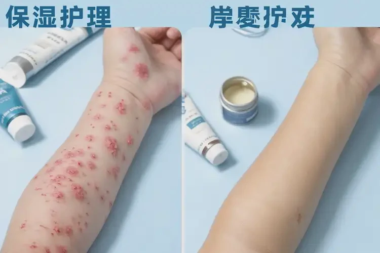 小孩手臂上出現(xiàn)濕疹能徹底自愈嗎(圖1)