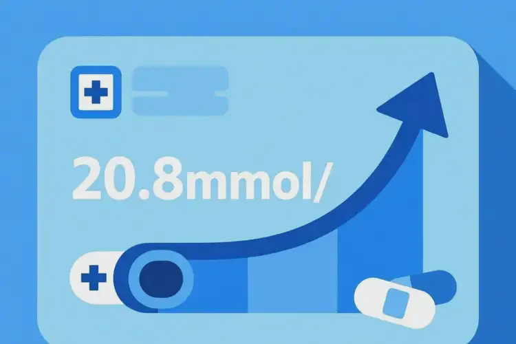 中年人晚餐血糖20点8是糖尿病吗(图3)
