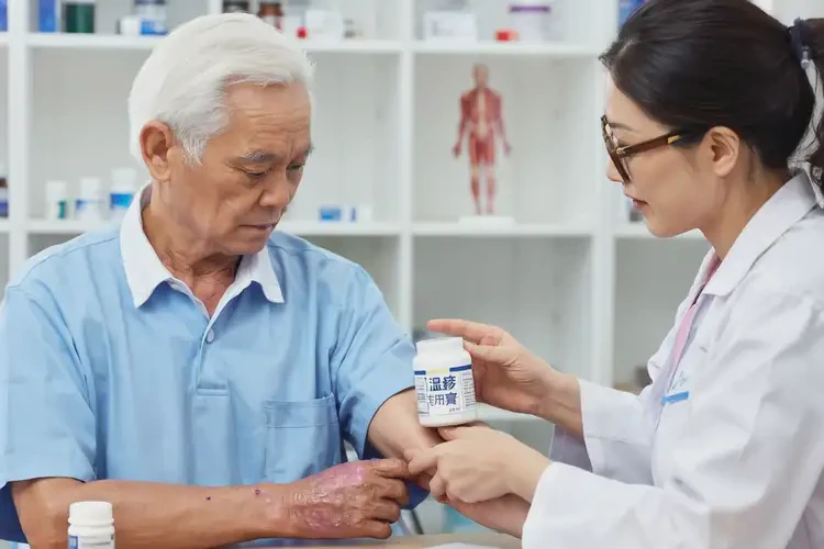 高齡老人四肢出現(xiàn)濕疹能不能根治(圖4)