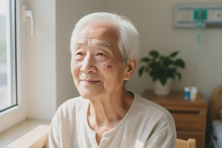 老年人面部出現(xiàn)濕疹可以徹底自愈嗎(圖4)