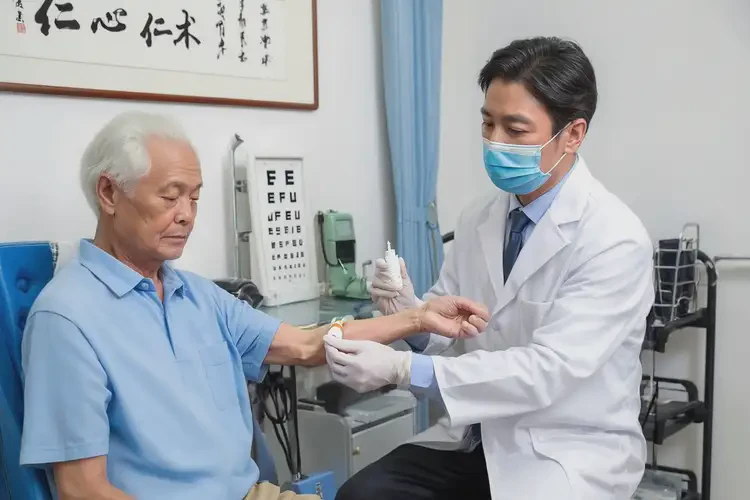 老人肚子上出濕疹能夠徹底治愈嗎(圖2)