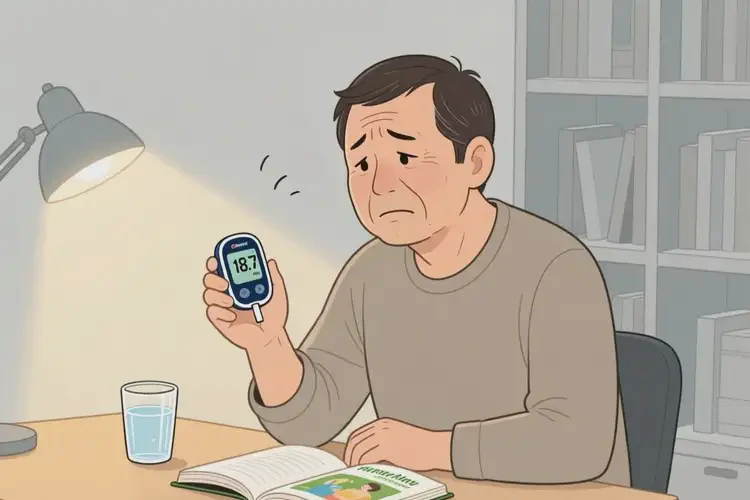 中年人睡前血糖18(图1)