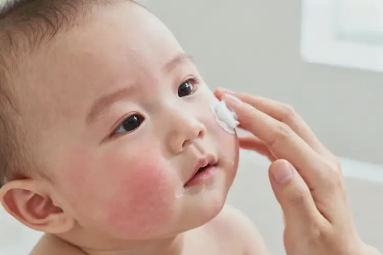 寶寶面部經(jīng)常長濕疹不管它會自己痊愈嗎(圖3)