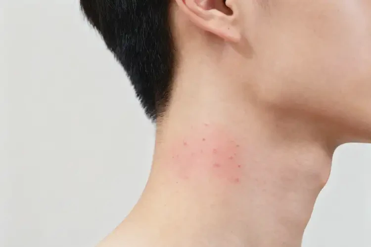 青年人脖子上偶爾起濕疹可以徹底自愈嗎(圖3)