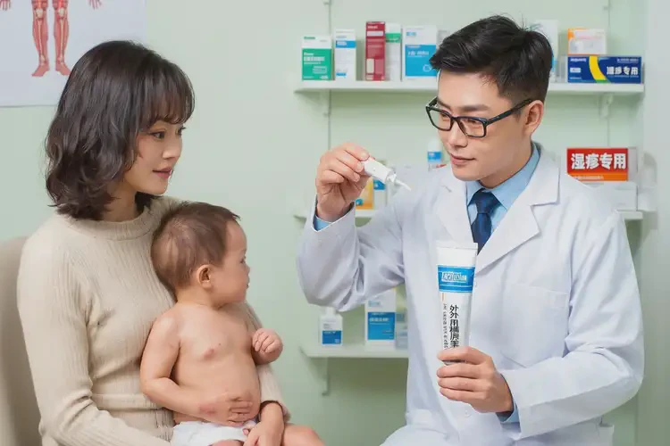 孩子肚子上容易起濕疹可不可以徹底自愈(圖2)