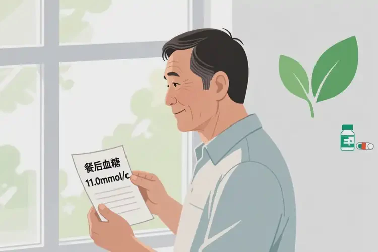 中年人餐后血糖11点0是糖尿病吗(图2)