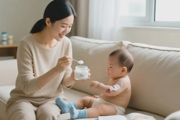 嬰幼兒臉上容易起濕疹能夠徹底治愈嗎(圖3)