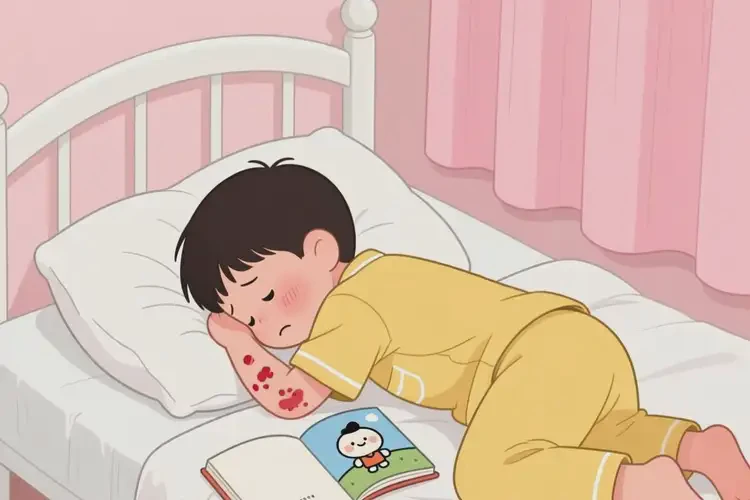 小學(xué)生全身經(jīng)常起濕疹不管它會自己好嗎(圖1)