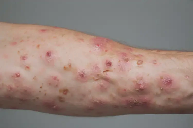 男人手臂有濕疹能不能徹底自愈(圖4)