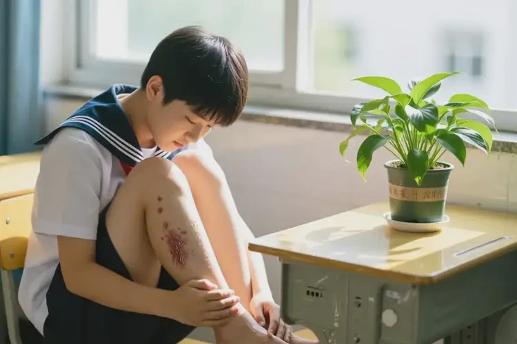 中學生腳上容易長濕疹不管它會自己好嗎(圖3)