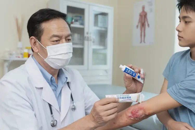 青少年手臂上容易長濕疹不管它會自己好嗎(圖3)