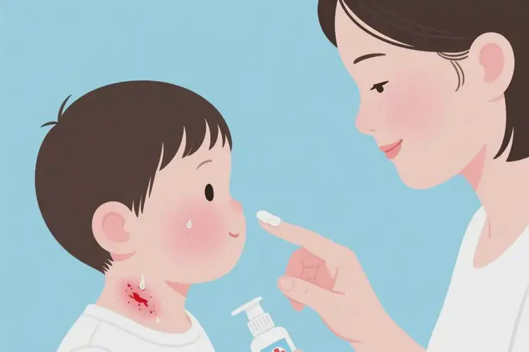 幼兒脖子上起濕疹可不可以徹底自愈(圖4)