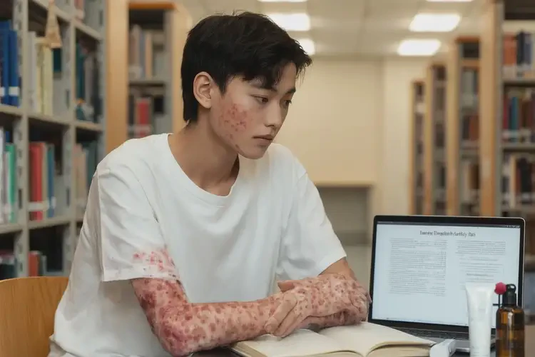 大學(xué)生身上經(jīng)常起濕疹能不能徹底自愈(圖4)