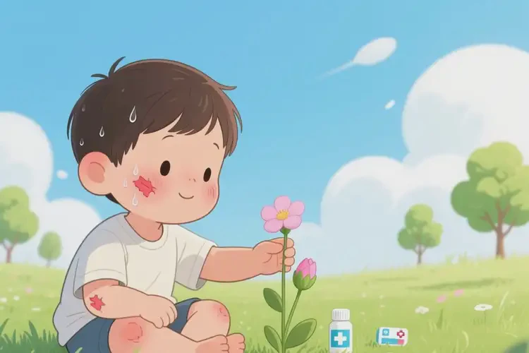 兒童身上偶爾長濕疹能靠自己自愈嗎(圖4)