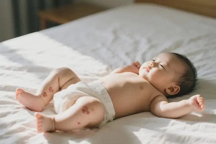 寶寶小腿經(jīng)常起濕疹不管它會(huì)自己好嗎(圖1)