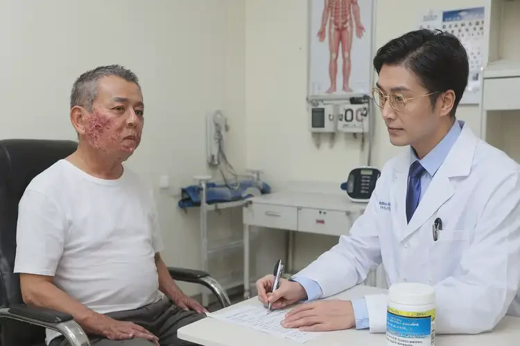 男性面部起濕疹能夠徹底治愈嗎(圖3)