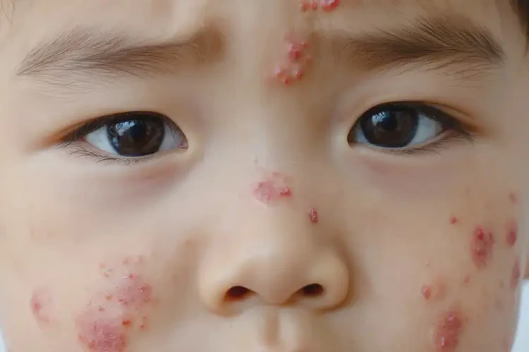兒童面部經常起濕疹不管它會自己痊愈嗎(圖4)