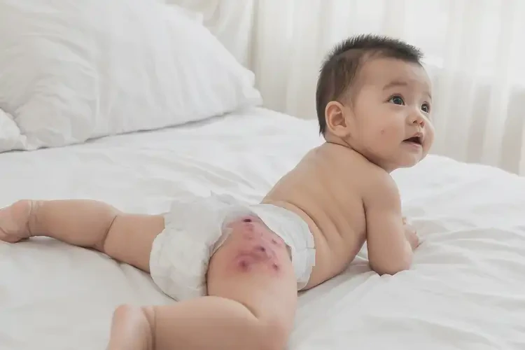 寶寶屁股上偶爾長(zhǎng)濕疹能夠徹底治愈嗎(圖2)