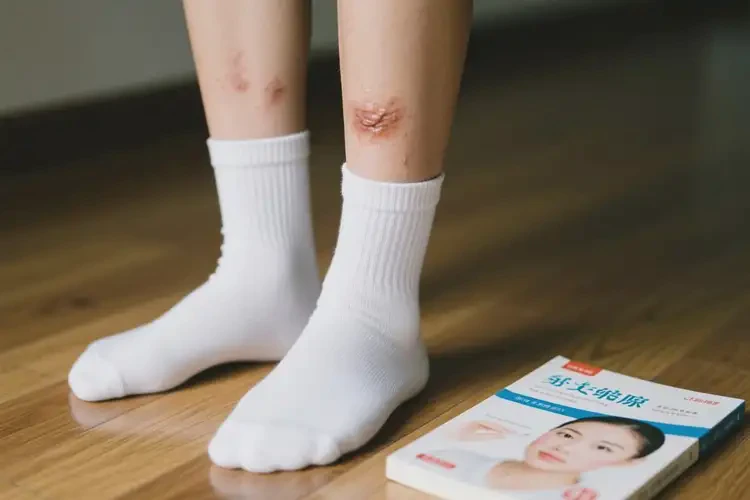 中學生腳上容易長濕疹不管它會自己好嗎(圖1)