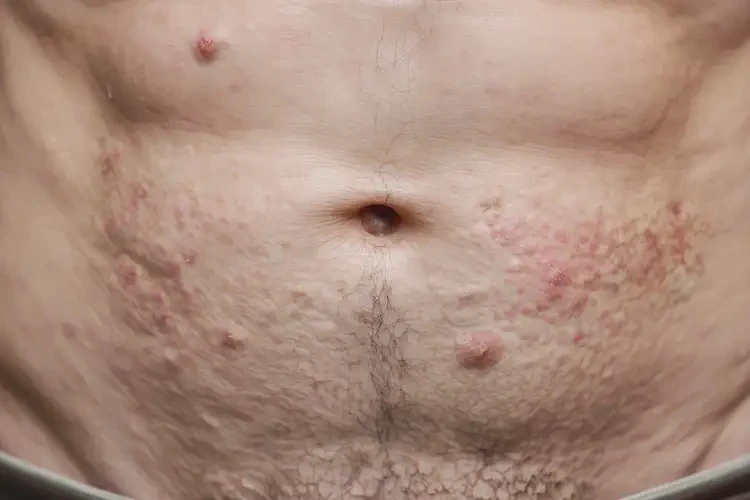 老人肚子上出濕疹能夠徹底治愈嗎(圖4)