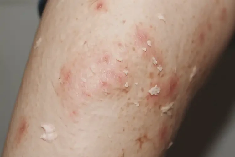 女人大腿上容易起濕疹不管它會自己痊愈嗎(圖4)