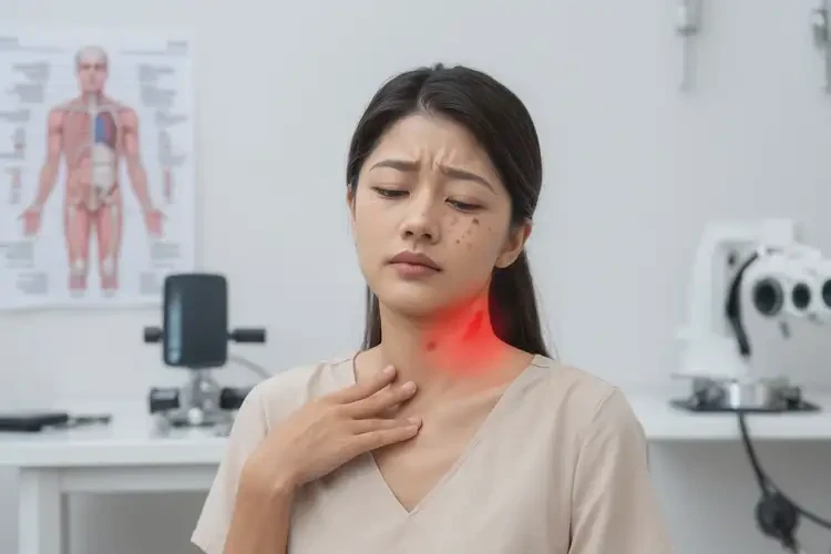 女人脖子上出濕疹可以徹底自愈嗎(圖3)