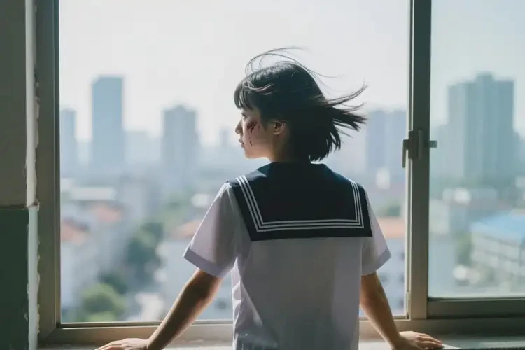 中學(xué)生面部長濕疹能夠徹底治愈嗎(圖1)