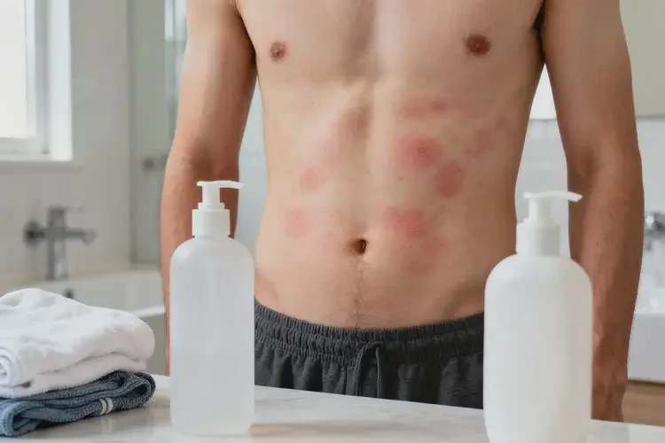 青年人肚子上容易長(zhǎng)濕疹不管它會(huì)自己痊愈嗎(圖4)