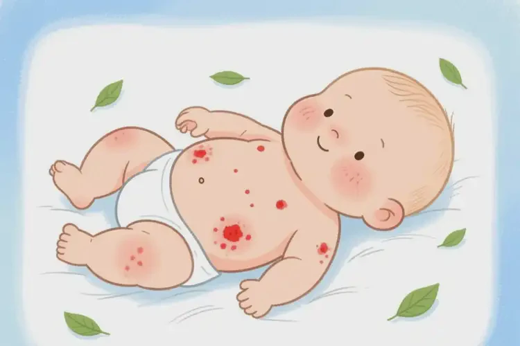 小兒肚子經(jīng)常長濕疹不管它會自己好嗎(圖4)
