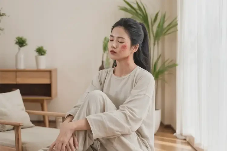 男生全身容易起濕疹能夠徹底治愈嗎(圖1)