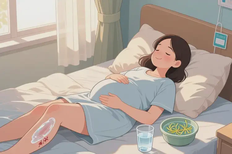 孕婦小腿偶爾起濕疹可以徹底自愈嗎(圖3)