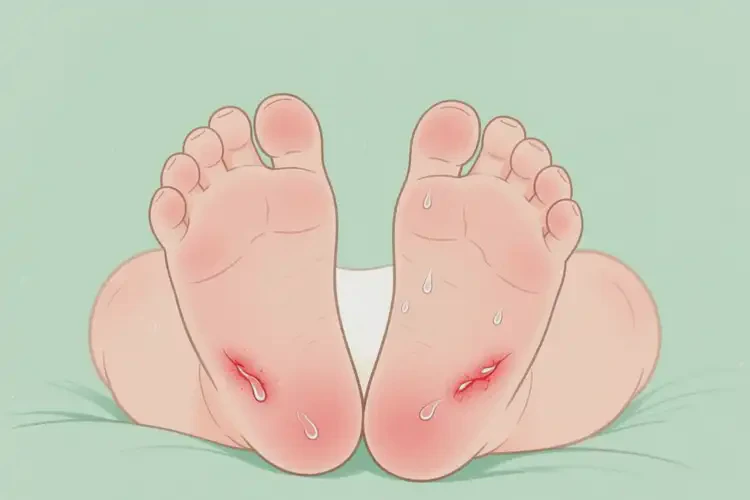 新生兒四肢容易起濕疹不管它會(huì)自己自愈嗎(圖1)