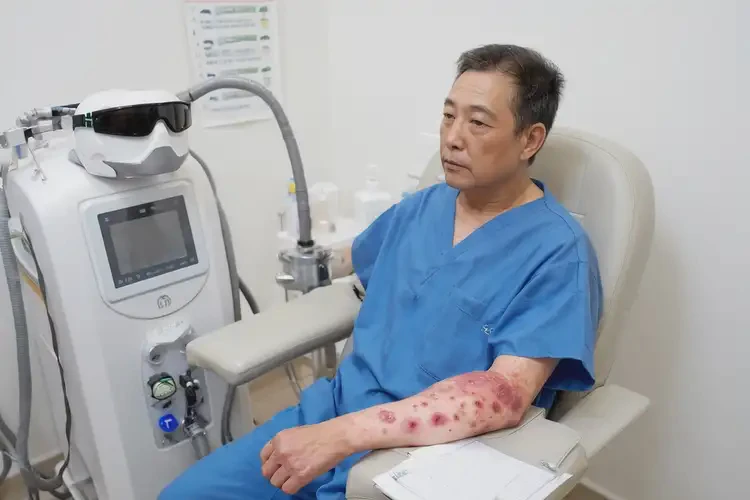 男生手臂上經(jīng)常長濕疹能徹底自愈嗎(圖2)