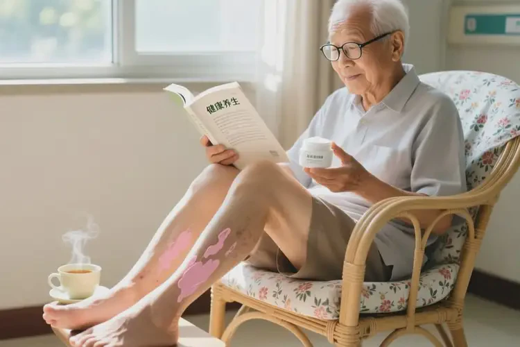 老人小腿上經(jīng)常長濕疹能徹底自愈嗎(圖3)