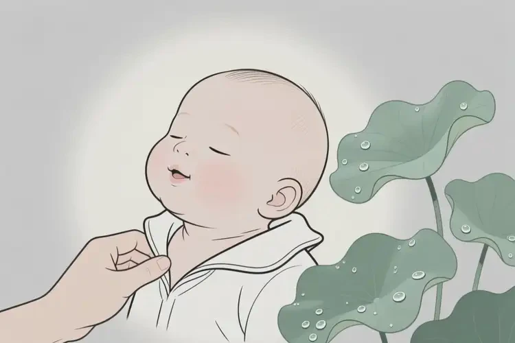 寶寶脖子上起濕疹可不可以徹底自愈(圖1)