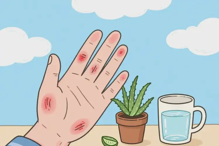 大學生手上容易長濕疹不管它會自己自愈嗎(圖3)