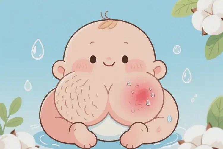 孩子屁股上長濕疹可不可以根治(圖3)