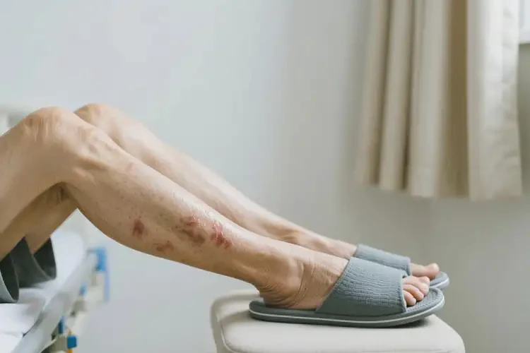 老年人小腿經(jīng)常長濕疹可不可以徹底自愈(圖2)