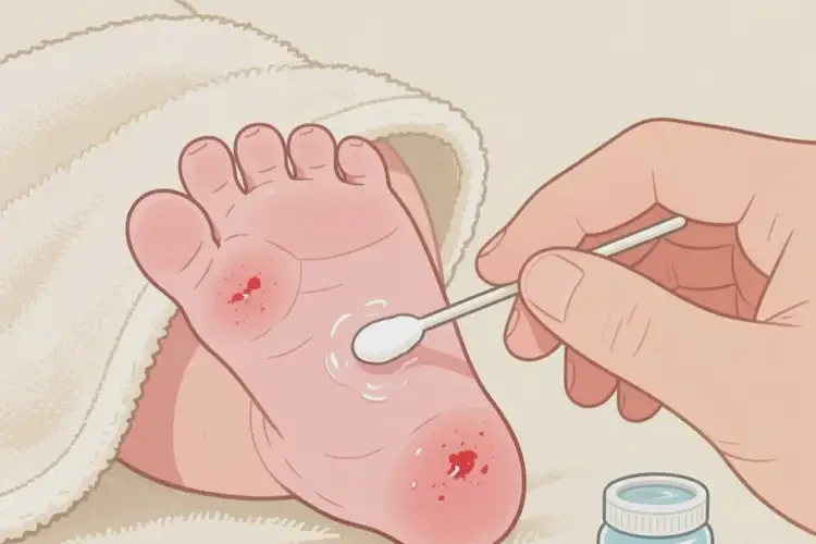 新生兒腳上經常長濕疹可不可以徹底自愈(圖3)