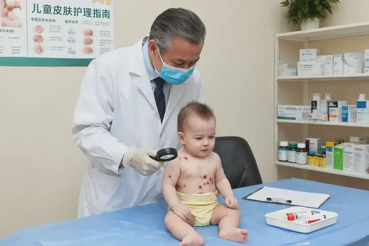 寶寶肚子上容易長濕疹可以徹底自愈嗎(圖1)