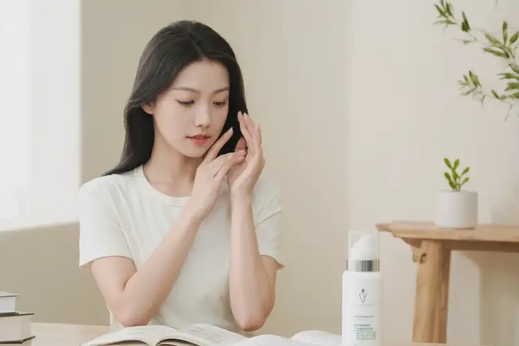 男生面部有濕疹不管它會(huì)自己痊愈嗎(圖2)