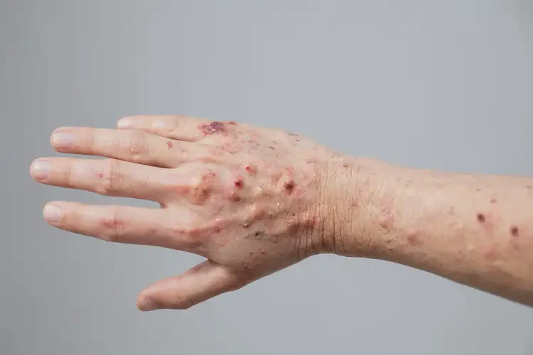 青年人手上經(jīng)常起濕疹不管它會自己自愈嗎(圖3)