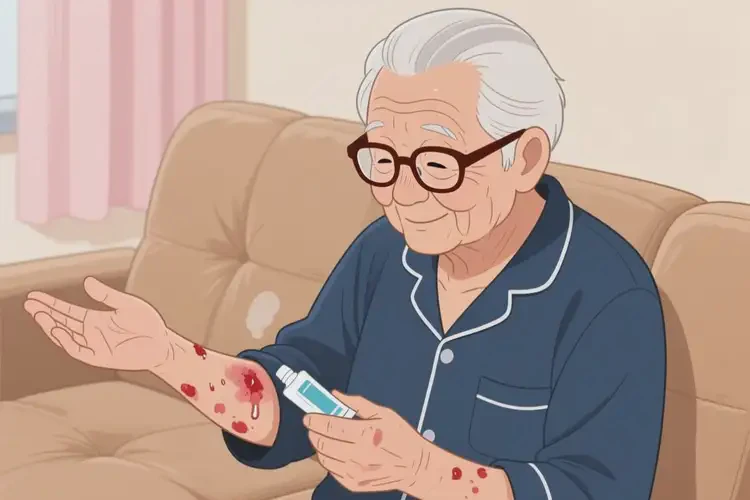 高齡老人手臂上出現(xiàn)濕疹能不能根治(圖3)